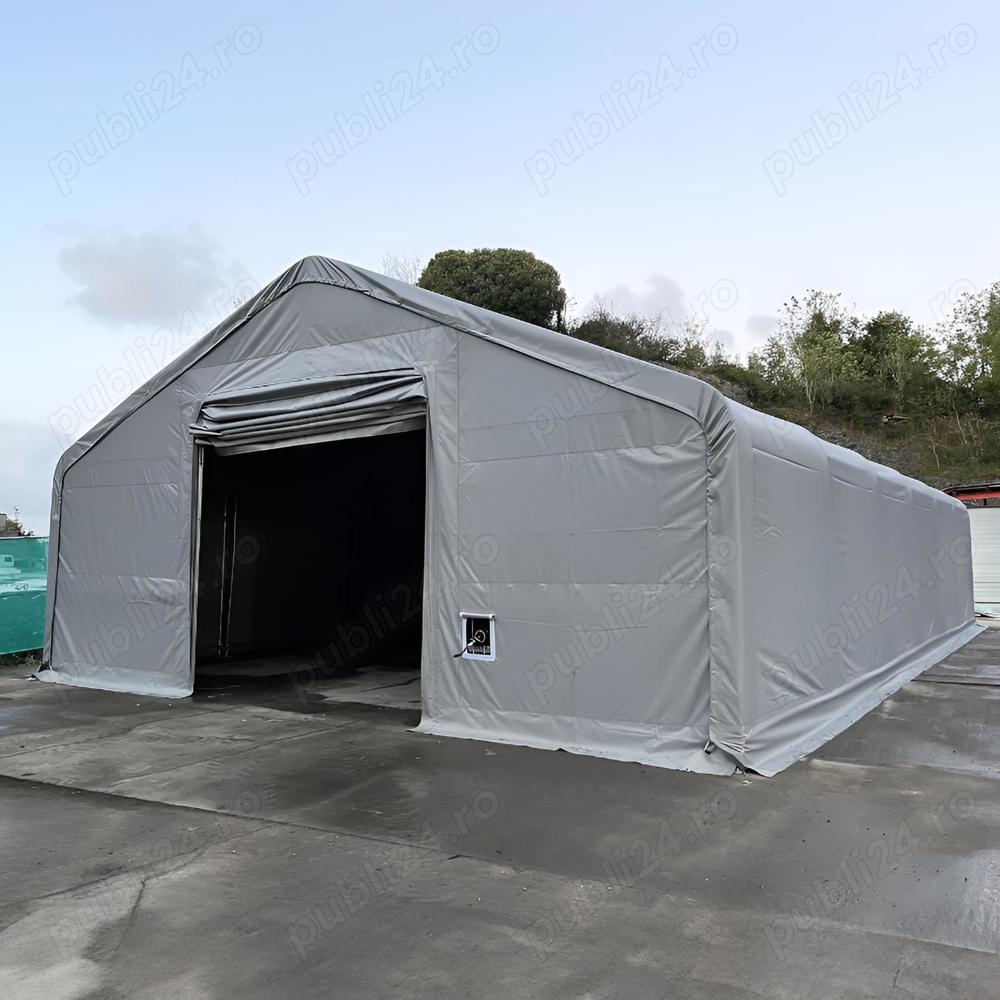 Cort depozitare tip casa cu structura dubla - latime 10m x lungime 18m 