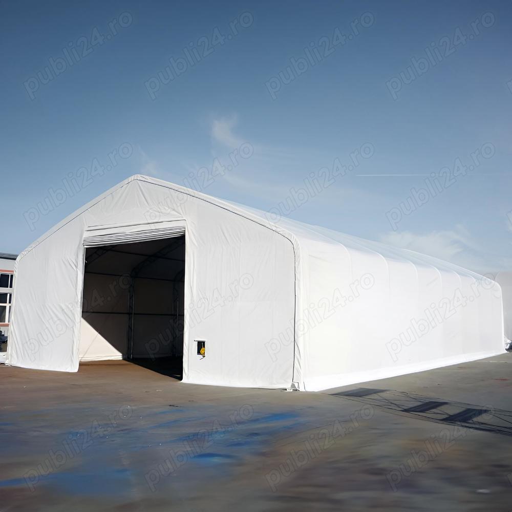 Cort depozitare tip casa cu structura dubla - latime 12m x lungime 18m 