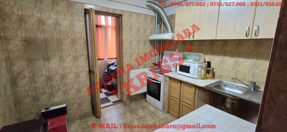 Apartament 2 Camere EREMIA GRIGORESCU Semicentral  Confort 1 Decomandat 53 Mp. Etaj 3 