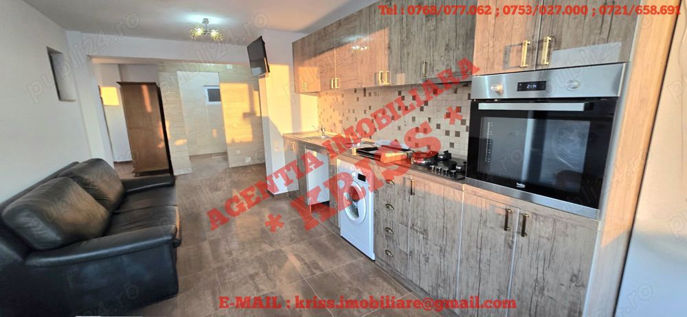 Garsonieră TIP Penthouse TUDOR VLADIMIRESCU Confort 1 DEC. 50 Mp. Terasă 25 M De Lux Mobilată Liberă