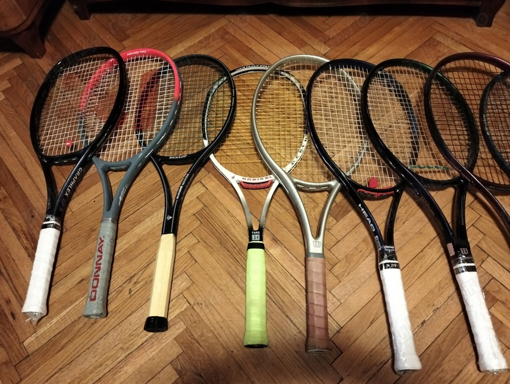Wilson, Fischer, Babolat, Head, Pro Kennex rachete tenis profesionale