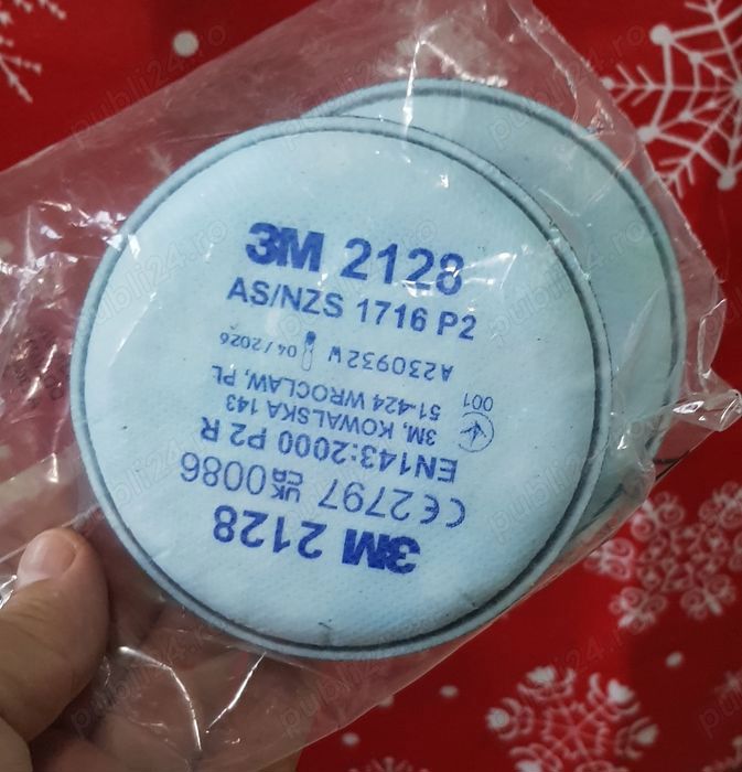 Filtre 3M rotunde de praf , pret 30 lei setul