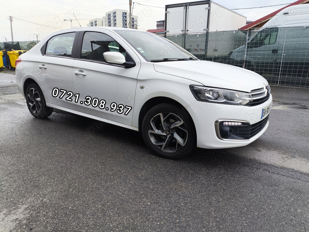 Citroen C-Elysee 2018, benzina aspirat, 89.500 km, perfect pentru Uber, Bolt, Taxi, Ride Sharing