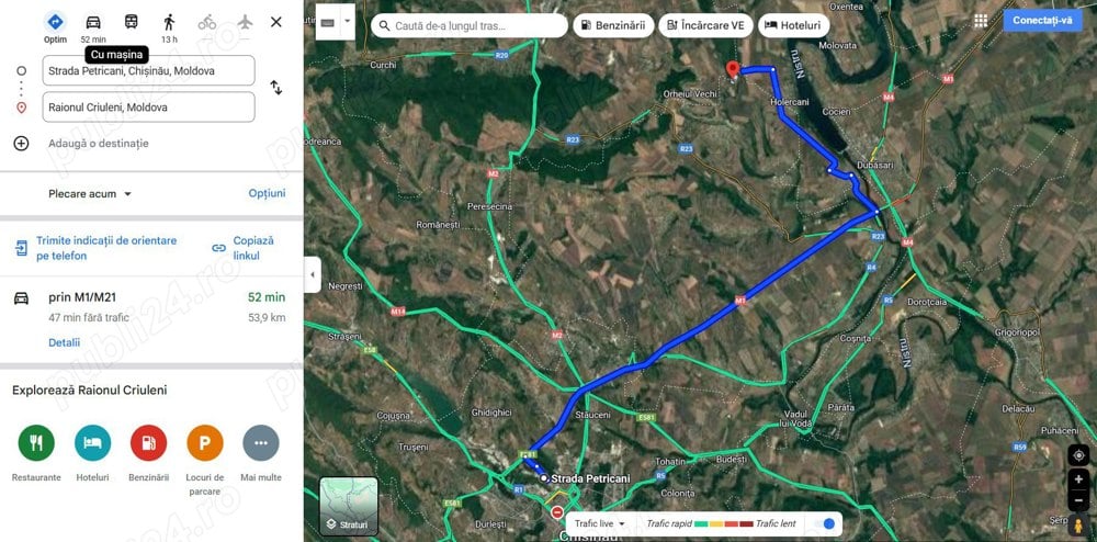 Teren 26 ha - Pretabil Ideal pentru Parc Fotovoltaic, Zona Orheiul Vechi, Republica Moldova