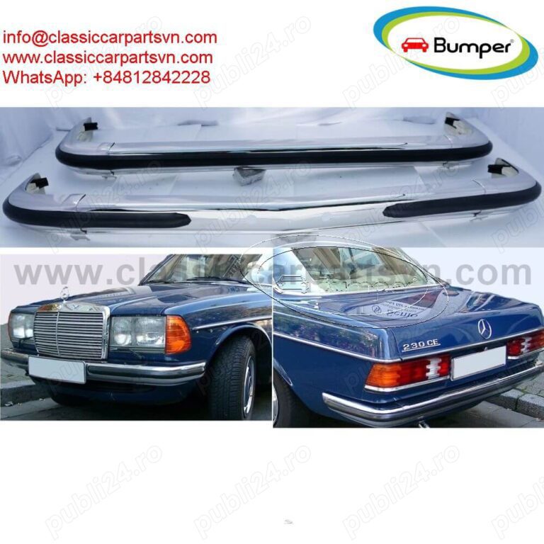 Mercedes W123 Coupe 2-Door 1976 Bumpers