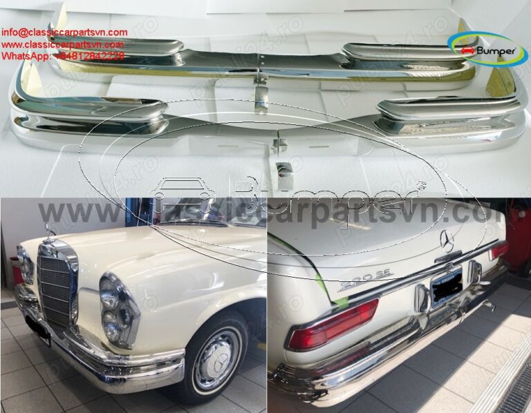 Mercedes W111 W112 Coupe bumpers (1959 – 1968)