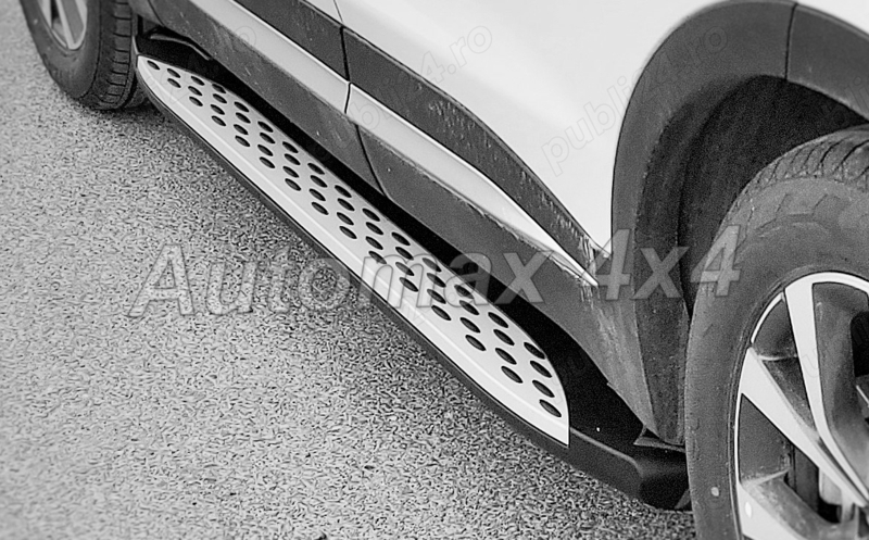 Praguri laterale, trepte din aluminiu "Automax"