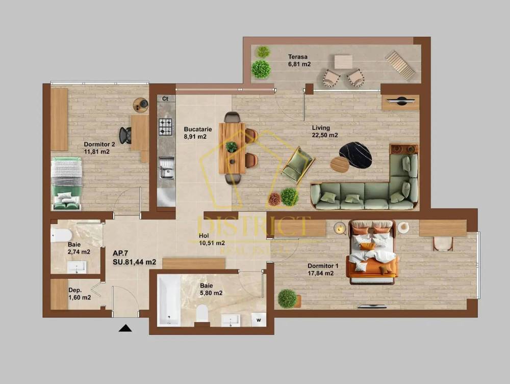 0% COMISION Apartamente cu 3 camere, finalizare mai | Buziasului