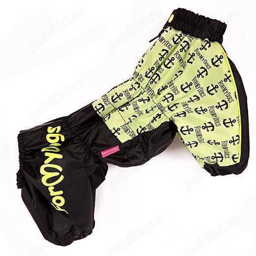 Salopeta de Ploaie pentru Caine Băiat 21 27 30 cm lungime (NOUA)