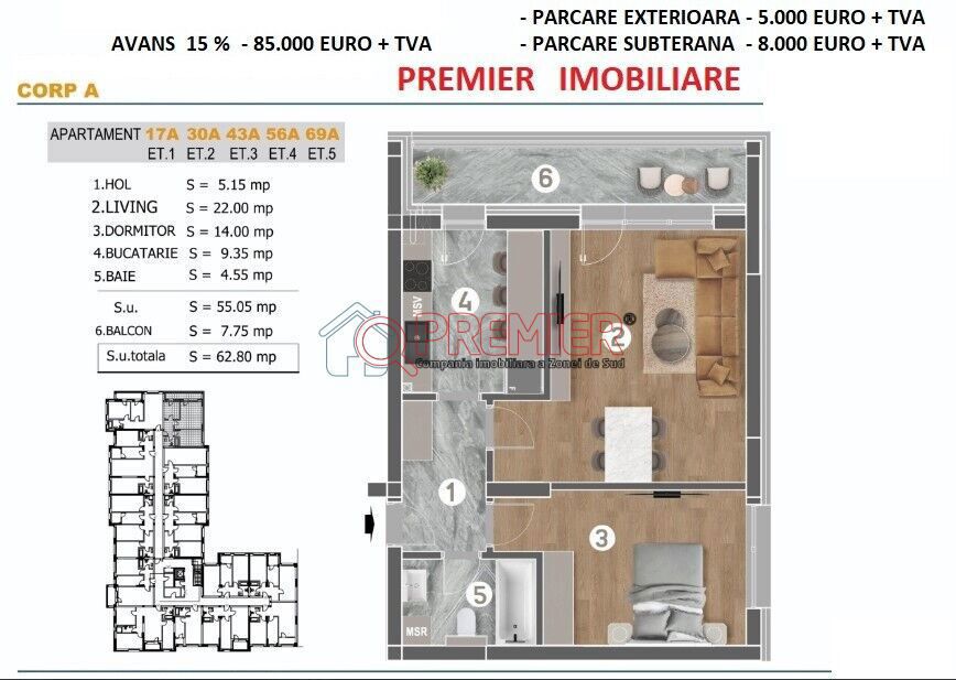 Metalurgiei - Parcul Tudor Arghezi - 2 camere - Cavar Rezidence