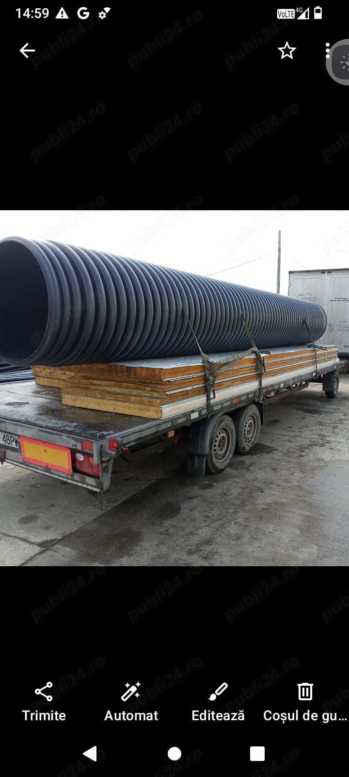 închiriez remorca platforma
