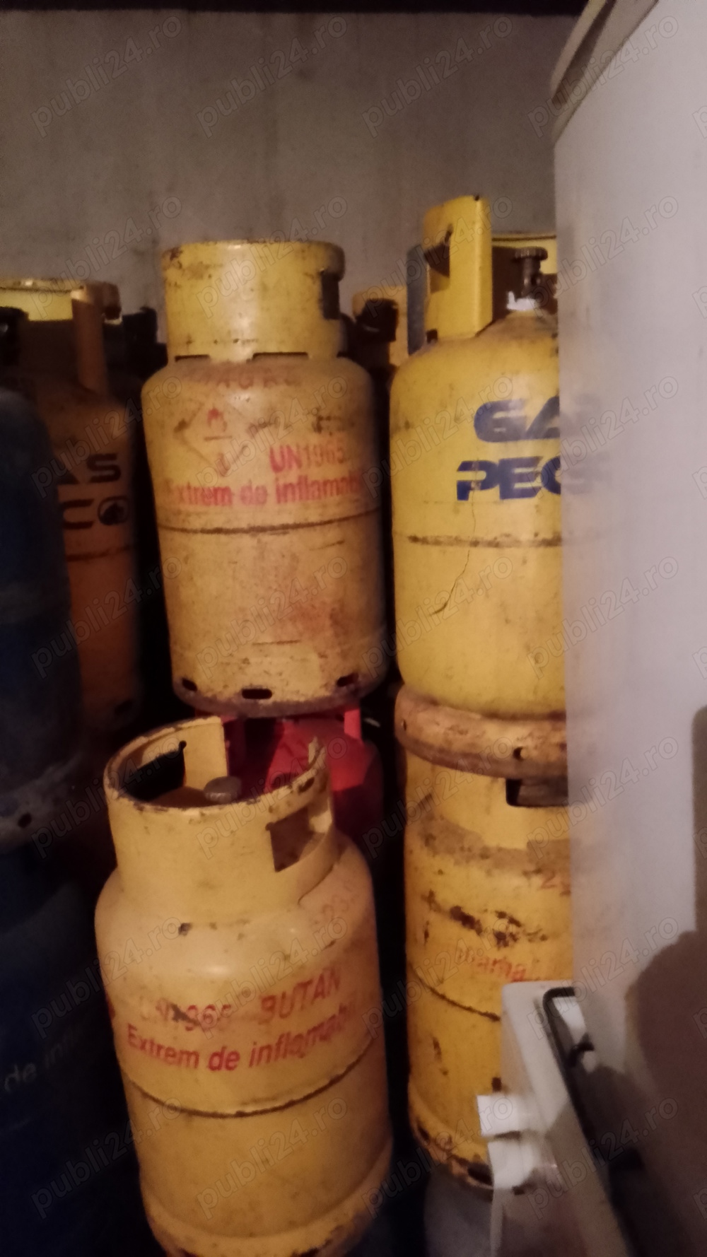 Butelie gaz aragaz cu Garda Romaneasca