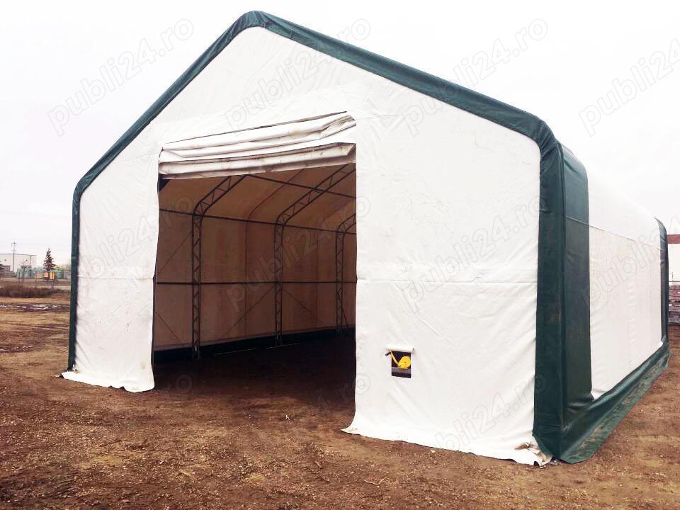 Cort depozitare tip casa cu structura dubla 9x12m, 9x18m