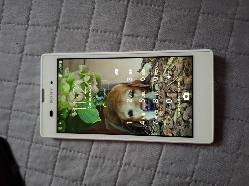 Sony Xperia T3 are cod pe displei 