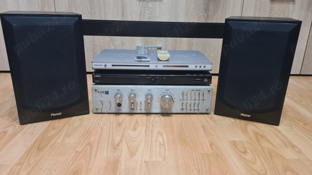 Amplificator A-350, Boxe Magnat, DVD Orion GK-3178, DVD E-Boda HDMI 900