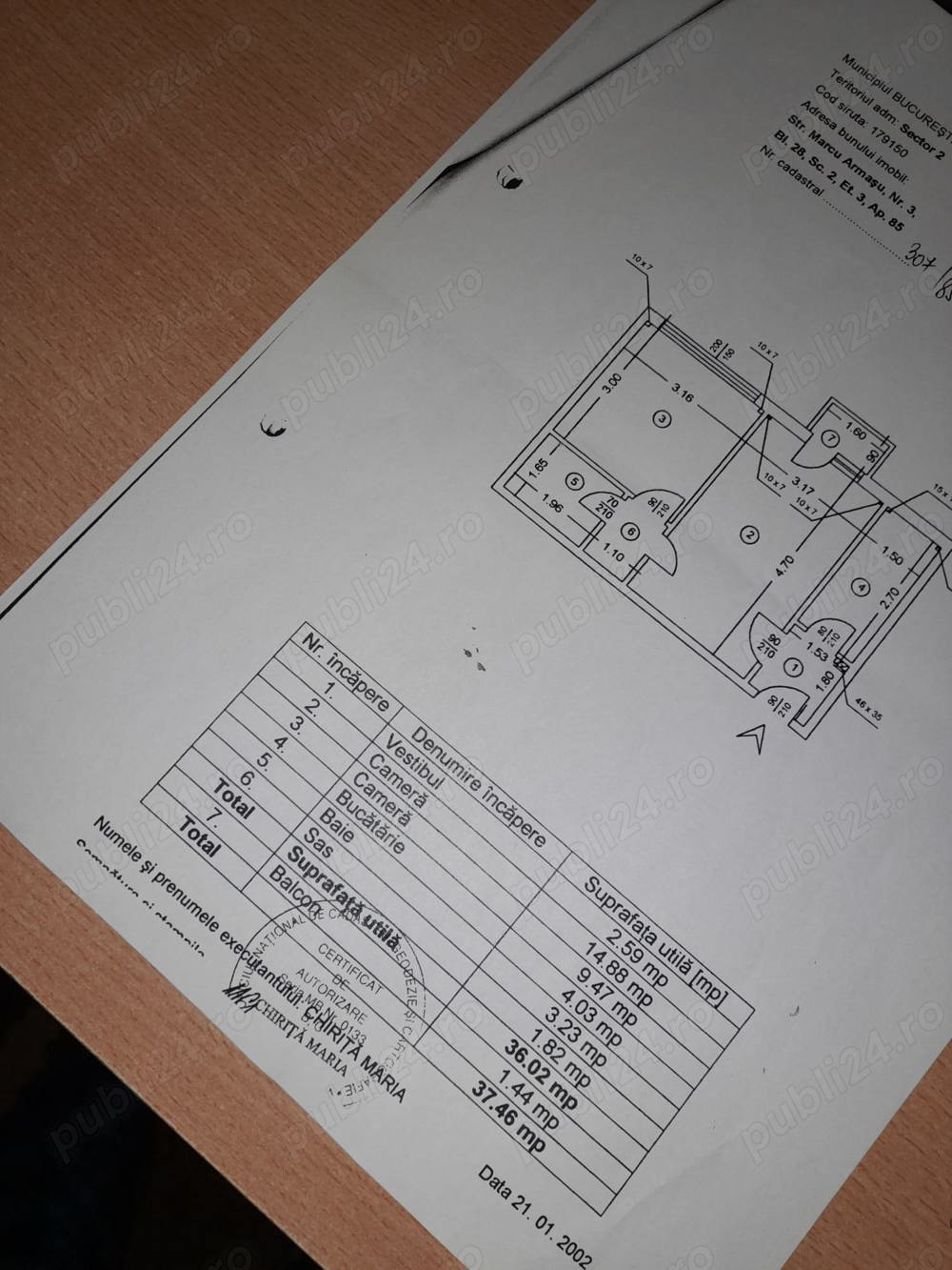 Vanzare-ap 2 camere