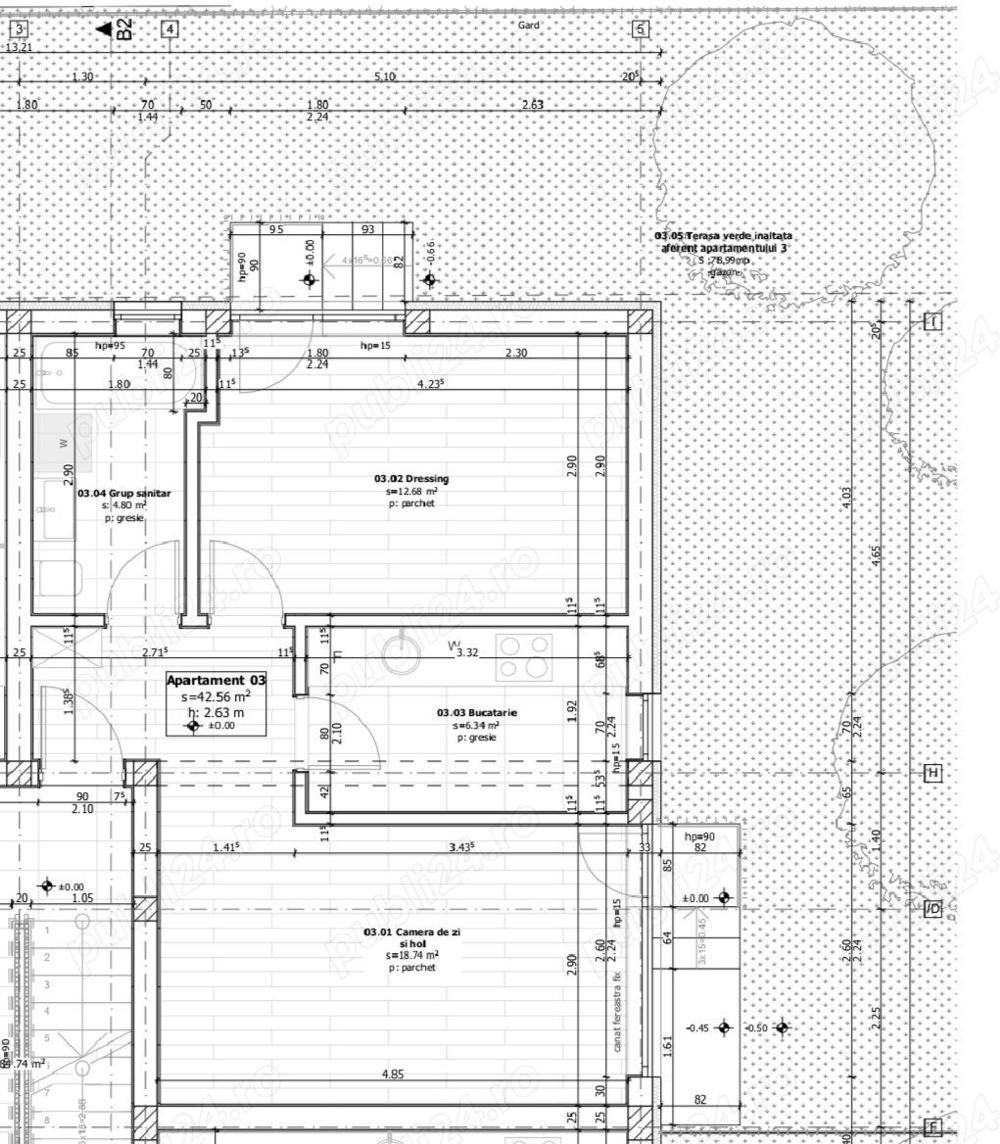 PROPRIETAR Vand apartament 2 camere, parter cu curte privata, in Ciarda Rosie, Timisoara