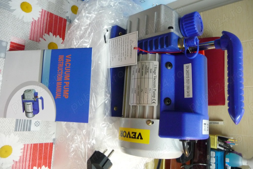 Pompă de vid pentru agent frigorific