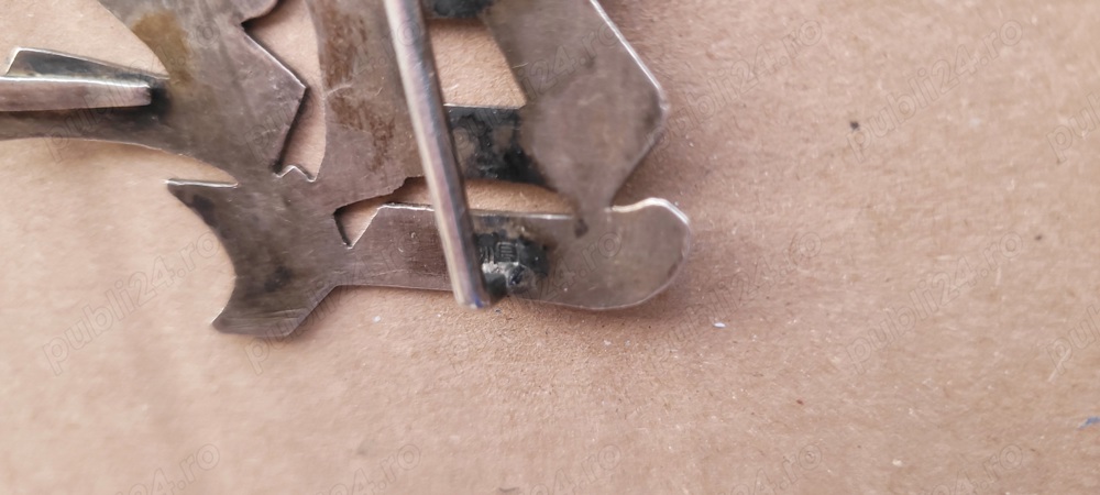 Pafta din argint 900