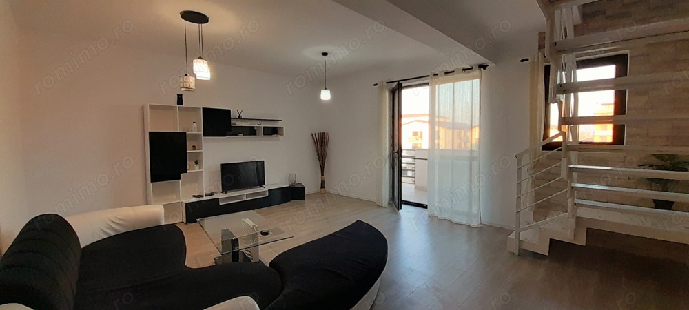 Penthouse pe 2 niveluri. Zona excelenta. Finisaje moderne. Mobilat si utilat