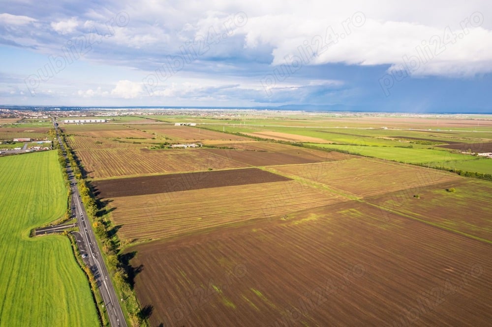 De vânzare teren 40 hectare lângă A1 aproape de Arad