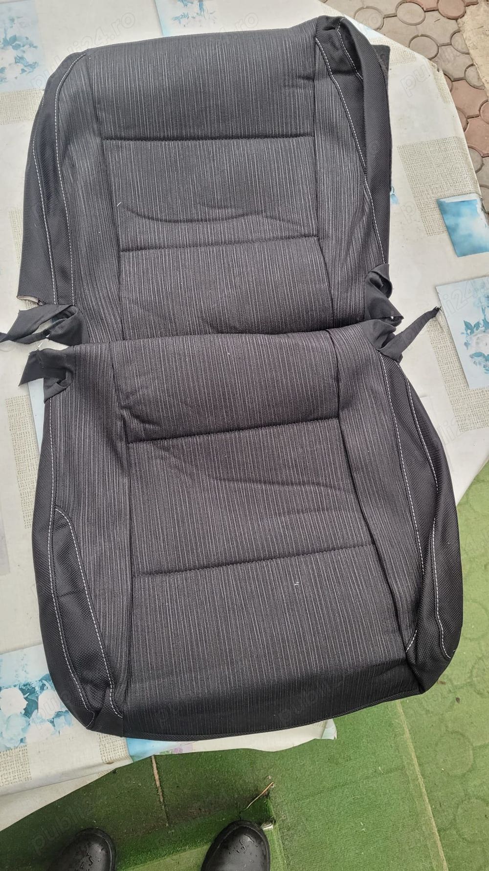 Tapiterie originala scaune Toyota Hilux, an 2016-2024