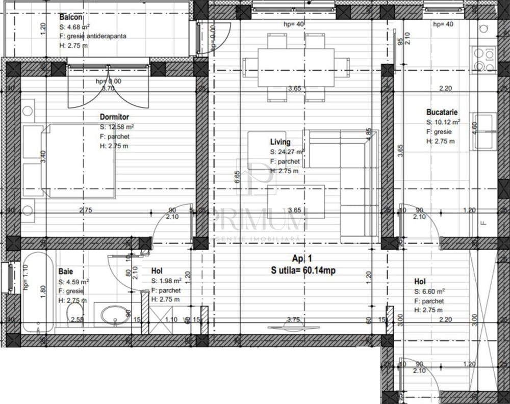 GIROC - 2 si 3 Camere - Etaj intermediar - Finisaje la alegere