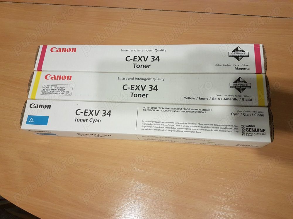 Cartuse toner pentru multifunctionale Canon image RUNNER ADVANCE, originale, C-EXV34, sigilate