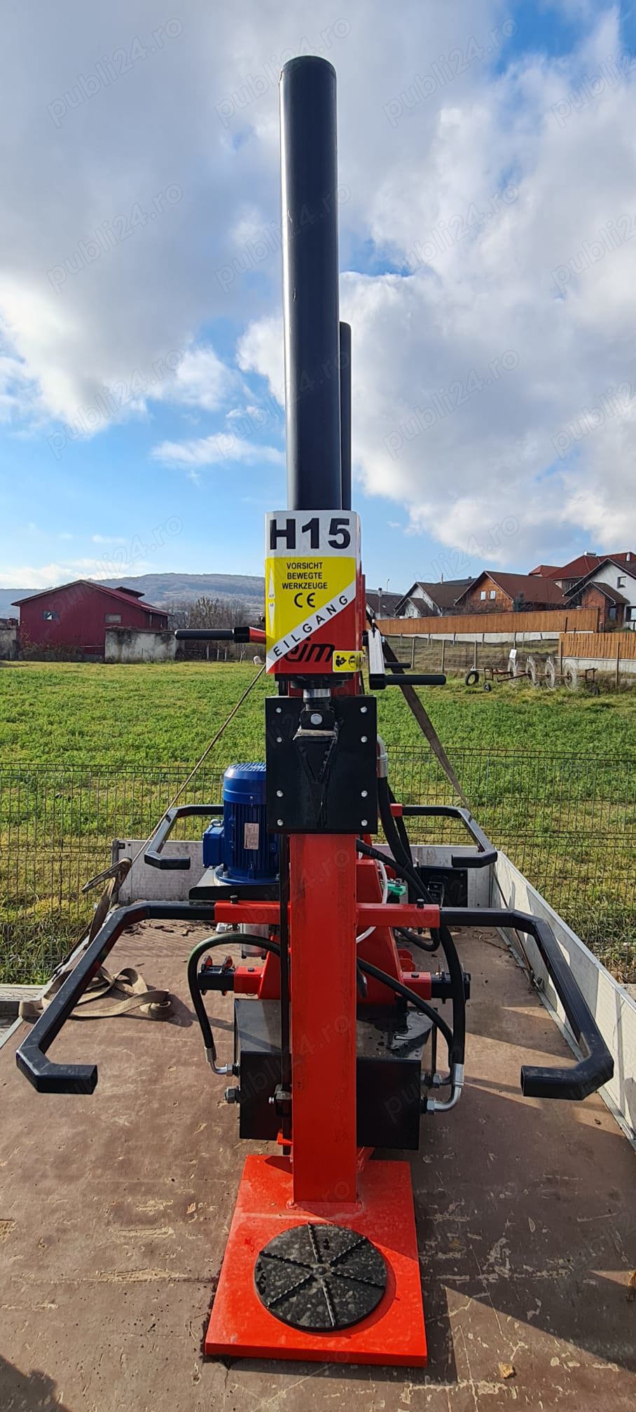 Despicator hidraulic crapator de lemne 15 tone