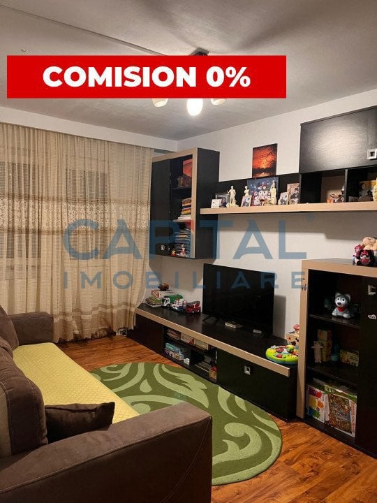 Apartament semidecomandat 3 camere Inel 2