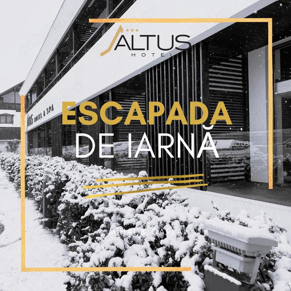 Escapadă de iarnă cu demipensiune & acces SPA la Hotel ALTUS*** Praid