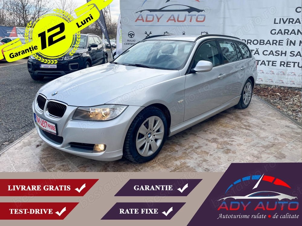 BMW SERIA 3 . Facelift e91 . 2,0 Diesel . Rate fixe . Garantie 12 luni . Buy back . Test drive .