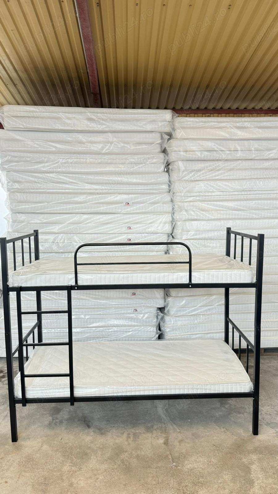 Paturi metalice supraetajate - in STOC - Belvedere Company