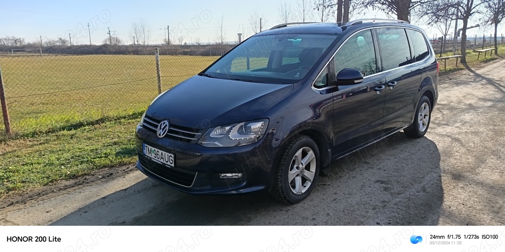 VW SHARAN 2.0 TDI 2012 Automată 140 CP 7 Locuri