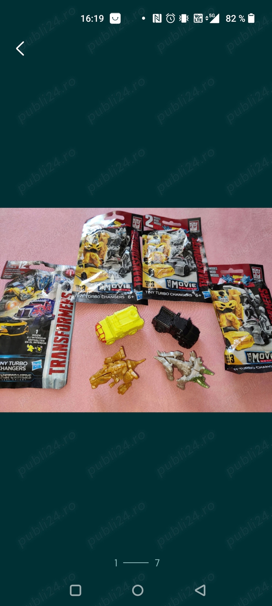 Transformers Bumblebee 4 Figurine flexibile, Roblox, noi