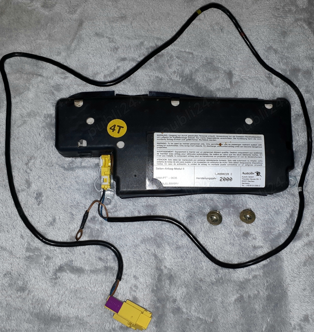 airbag scaun stanga vw golf 4