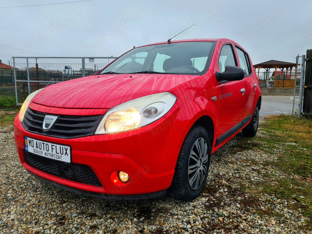 Parc auto rulate-Dacia Sandero 1.4 mpi Gpl 2029 nr rosii