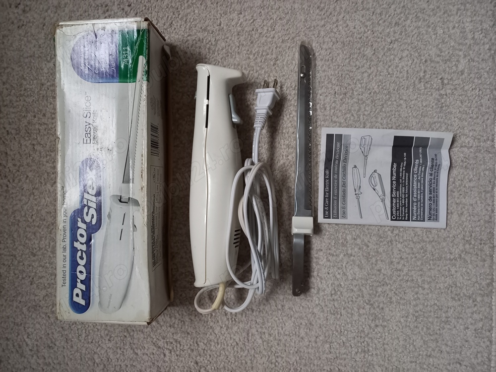 Cutit electric de bucătărie Proctor Silex