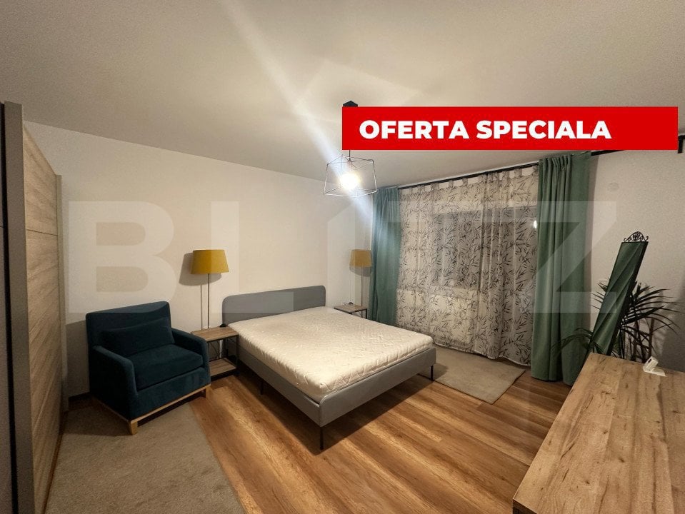 Apartament 2 camere semidecomandat, 50 mp, zone Cetate 