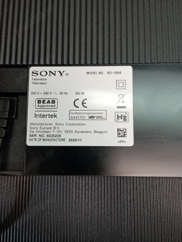 Sony KD-55A8