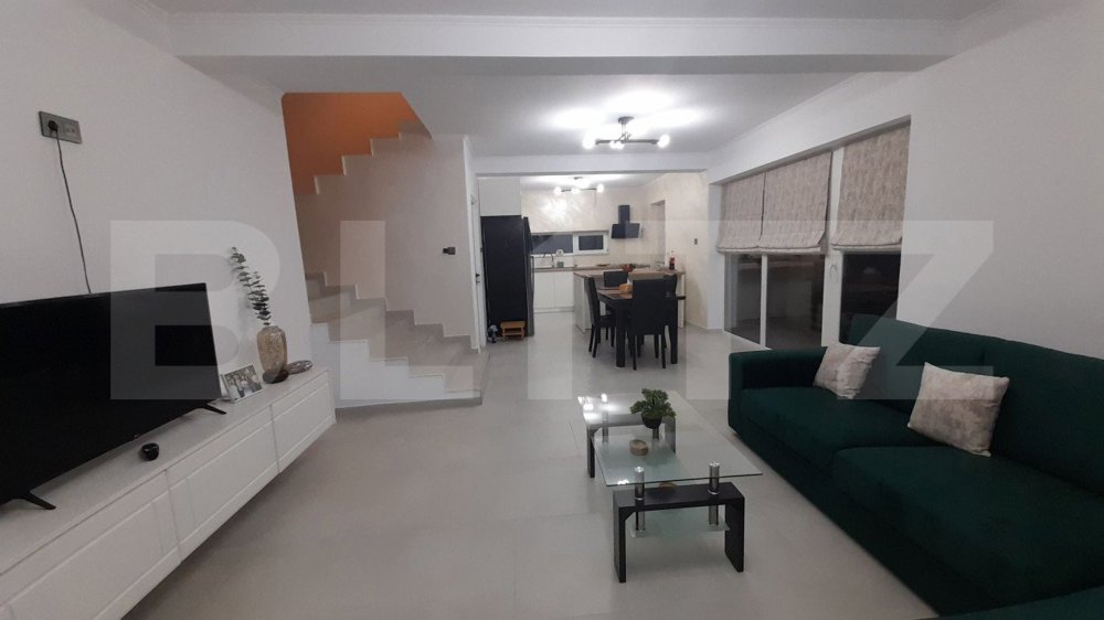 Casa de inchiriat ,moderna , 4 camere , 120 mp , 470 mp teren 