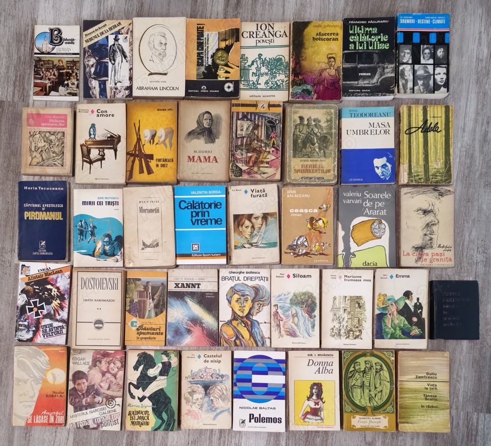 Cărți - peste 250 de cărți