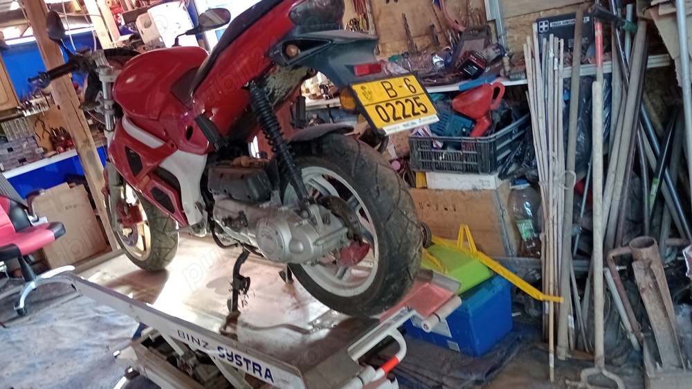 Rampa reparatii motorete 