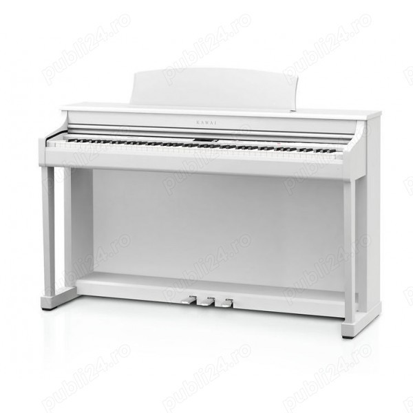 Pian digital KAWAI CN-34 W in set cu stativ din lemn si pedale