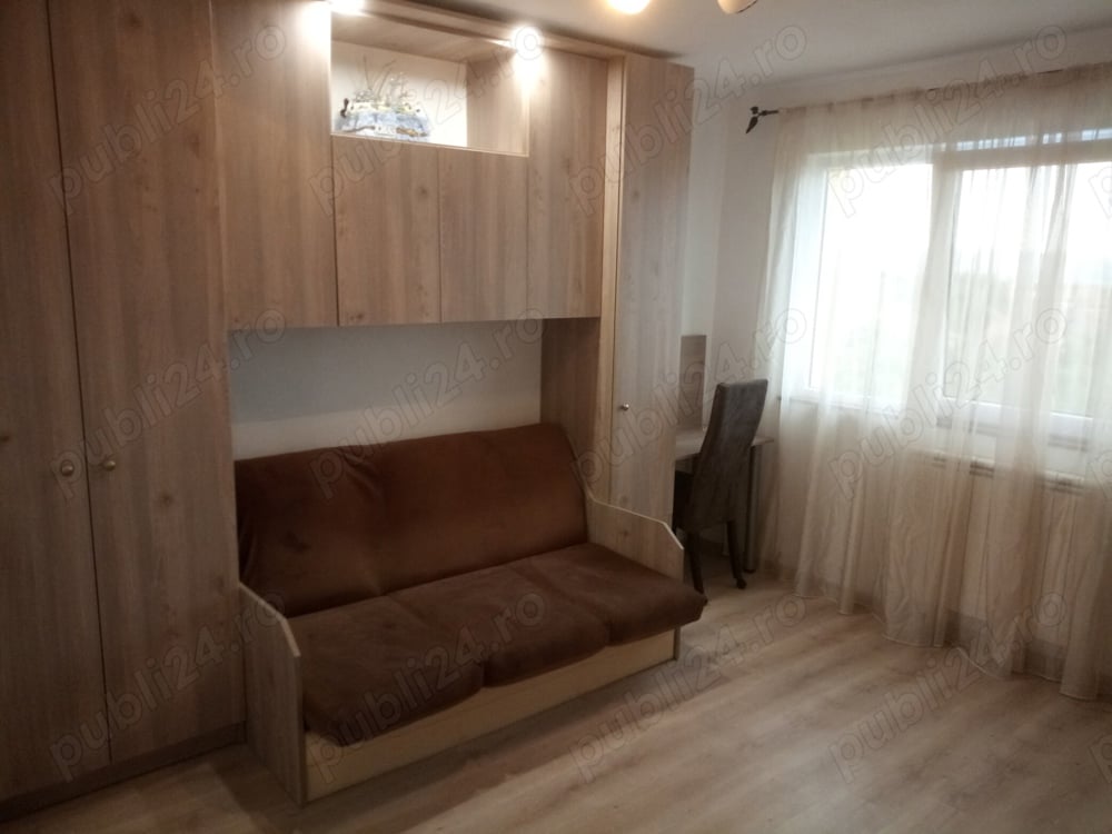 închiriez apartament 2 camere, decomandat, balcon, centala, termopane, dublu izolat