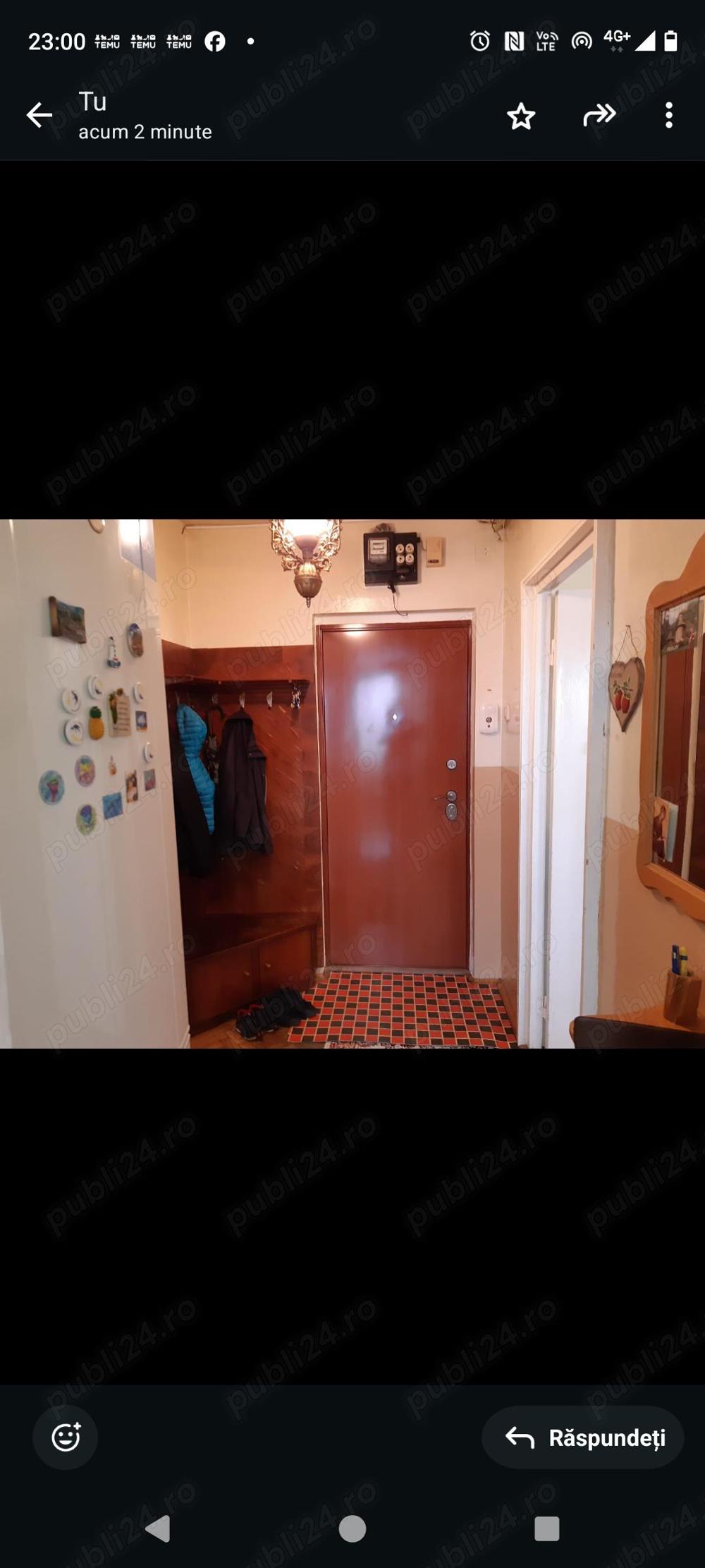 PF inchiriez apartament 2 camere Manastur, langa școala Liviu Rebreanu