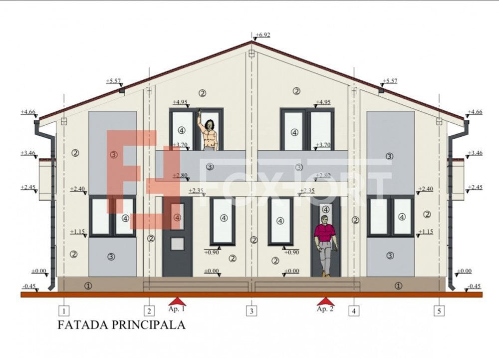 Duplex 3 camere, 2 bai - Mosnita, Toate utilitatile