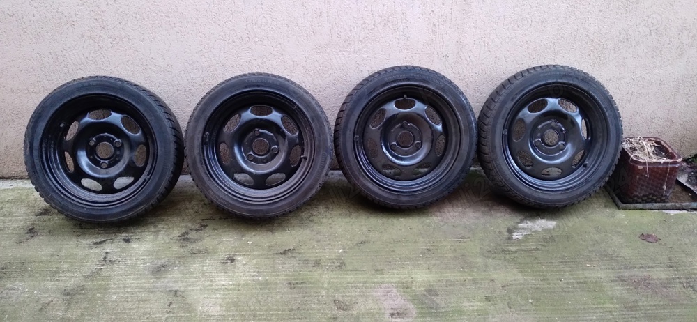 Jante Smart Fortwo  cu anvelope iarna