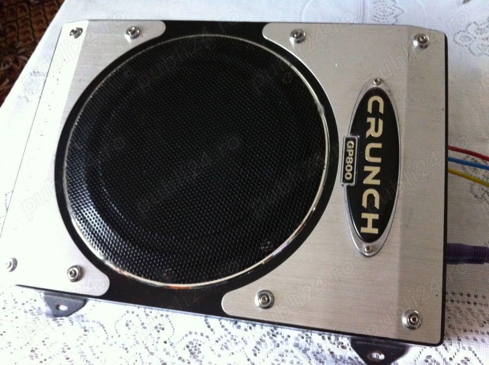 Subwoofer Activ Crunch Groundpounder max 500W(hertz hifonics statie