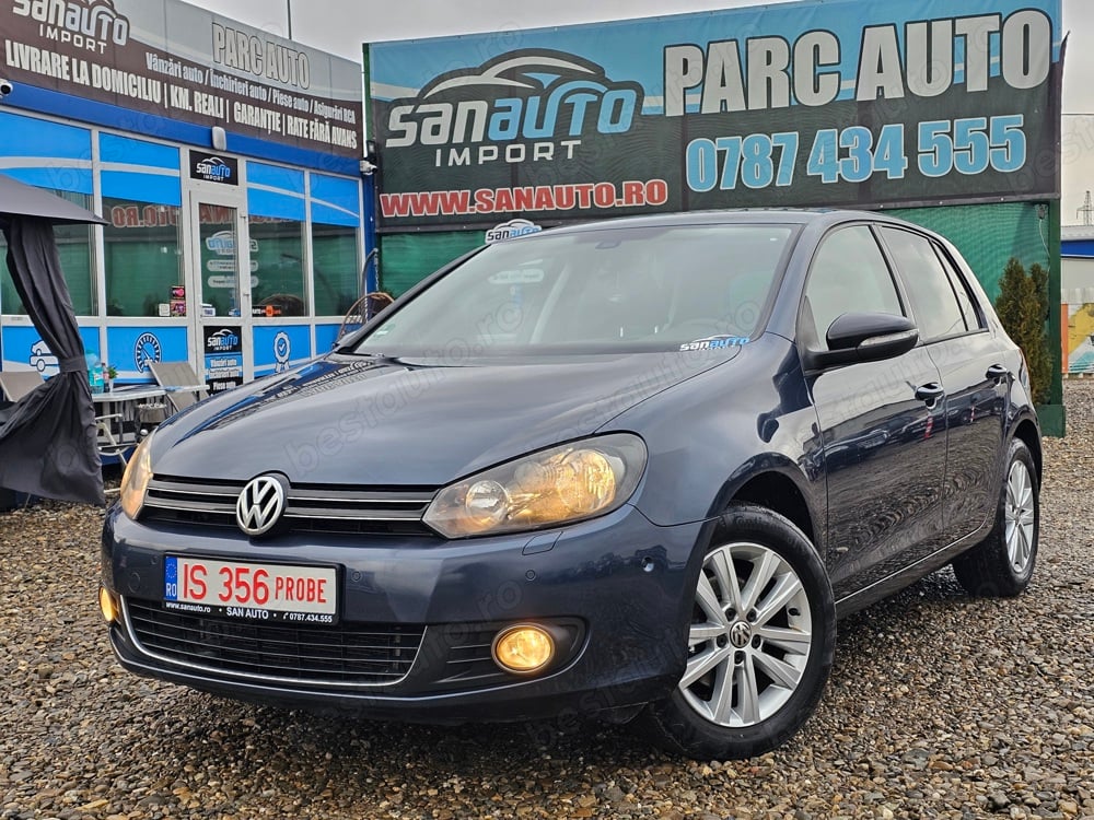 VW Golf 6 2011 1.2 TSI 105 CP GARANTIE 12 luni RATE fixe fara avans